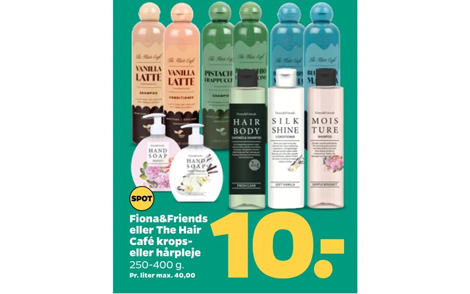 Fiona&friends Eller The Hair Eller Hårpleje