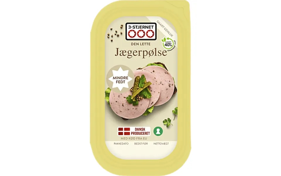 Jægerpølse 3-stjernet