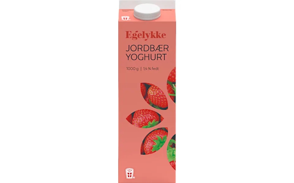 Yogurt Strawberries Egelykke