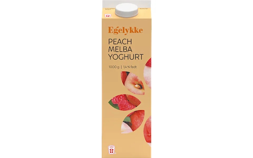 Yogurt Peach Melba Egelykke