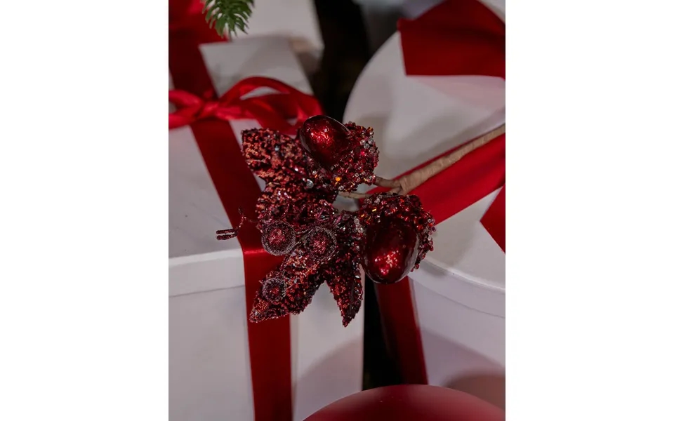 Acorn Dekorationsgren Vinrød