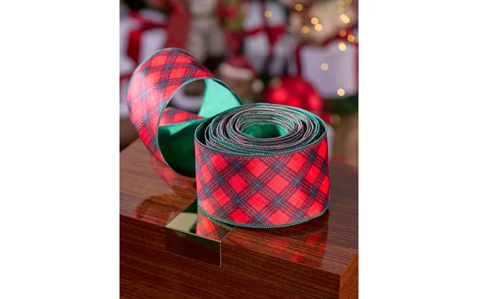 Alice Tekstilbånd Ternet 9 M