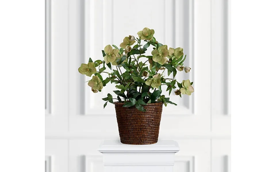 Julerose Kunstplante Rosa