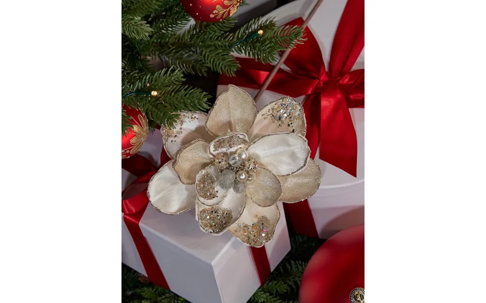 Magnolia Pearl Dekorationsgren Ivory