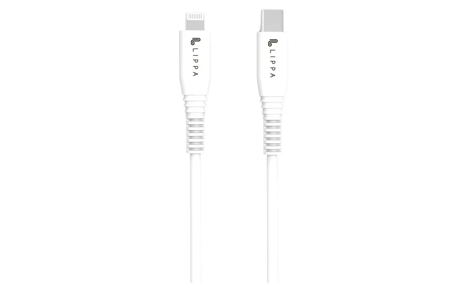 Lippa Usb-c Til Mfi Kabel 2m - Hvid