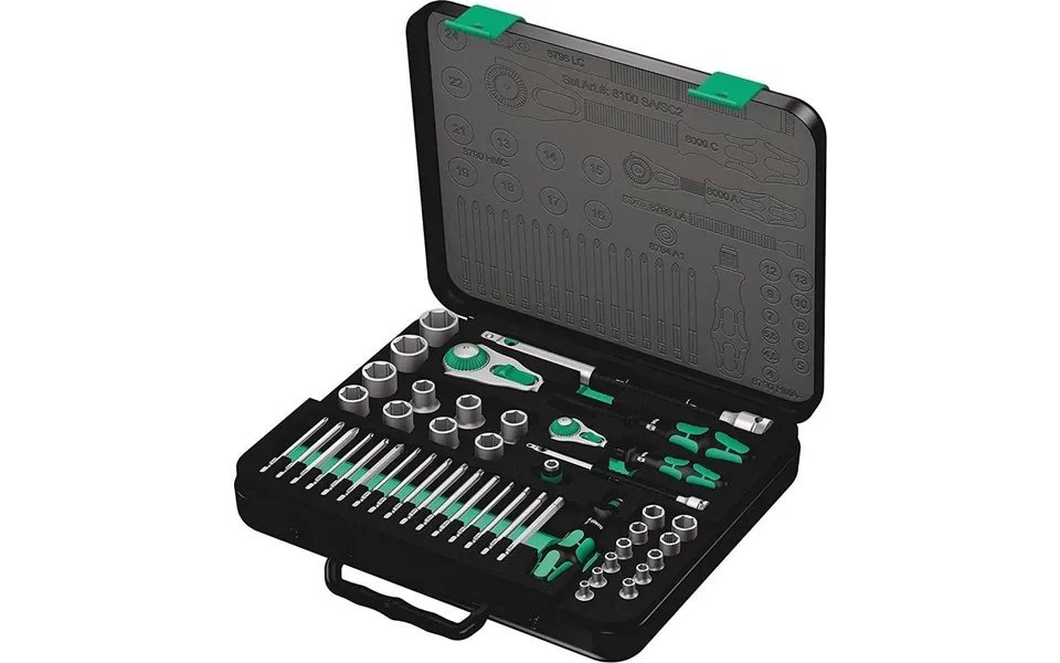 Wera 05160785001 43-pieces Spærrenøgle