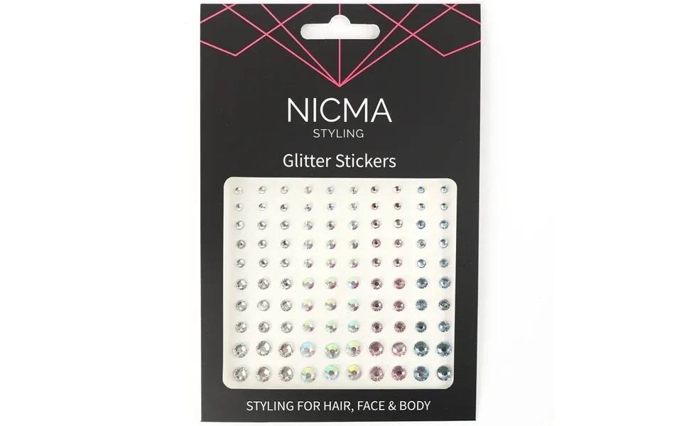 Nicma Styling Glitter Stickers - Multi