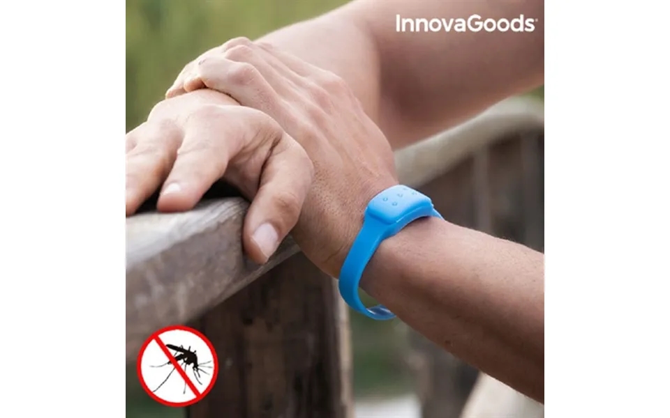 Mygge-afskrækker Citronella Armbånd Assorteret Farver - Innovagoods