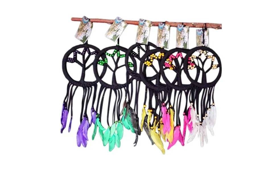 Tree Of Life Drømmefanger Ass. Farver - 1 Styk