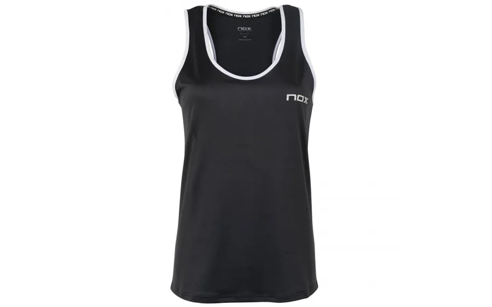 Nox Dametop Sølv Med Hvidt Logo - Xs