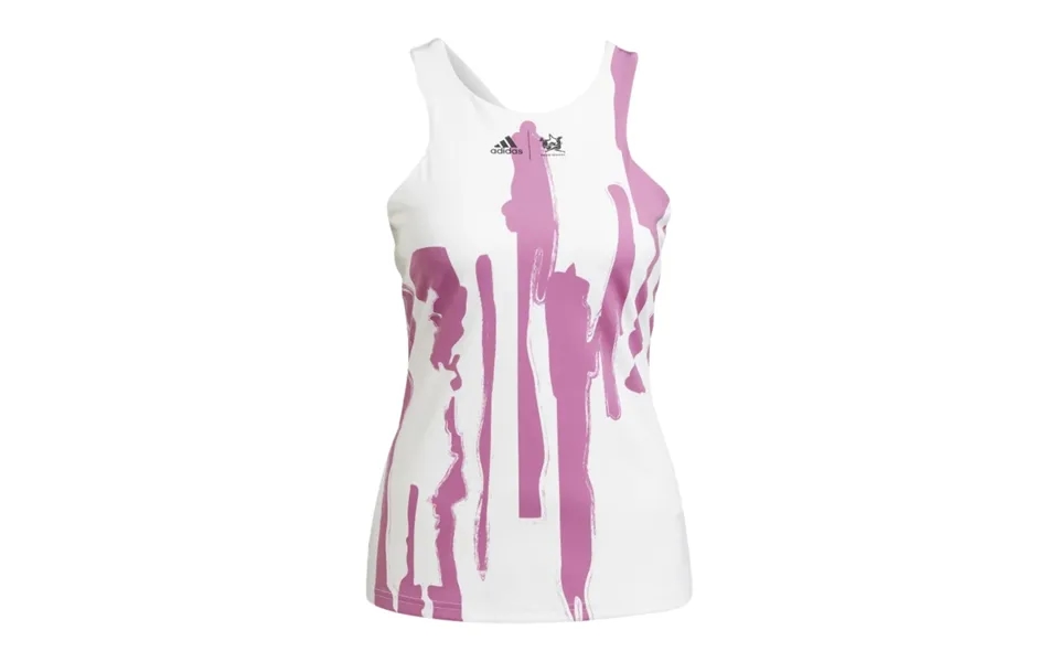 Adidas New York Y-back Tanktop White Semi Pulse Lilac