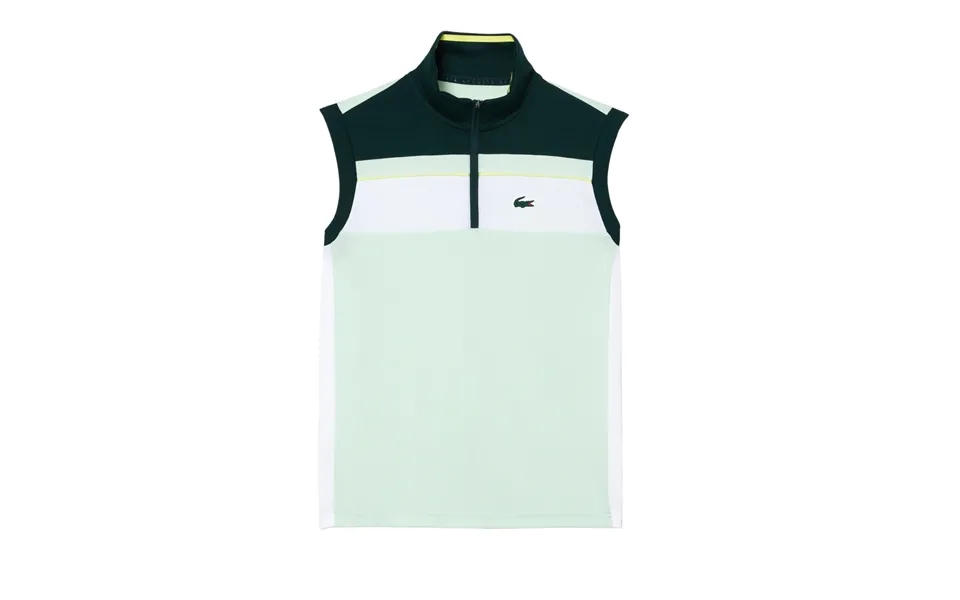 Lacoste Contrast Ripstop Piqué Ultra-dry Polo Shirt Women Green White