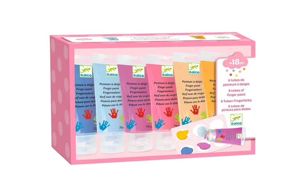 Fingermaling Lyse Farver