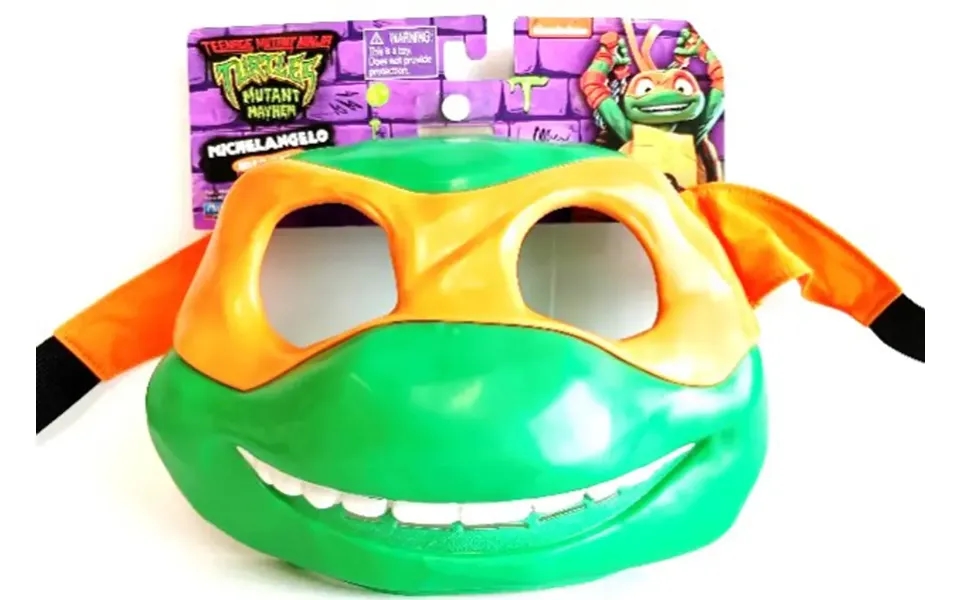 Mutant Mayhem Michelangelo Mask