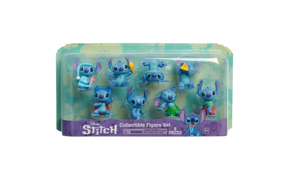 Stitch Figure Set 8 Pack 7 Cm