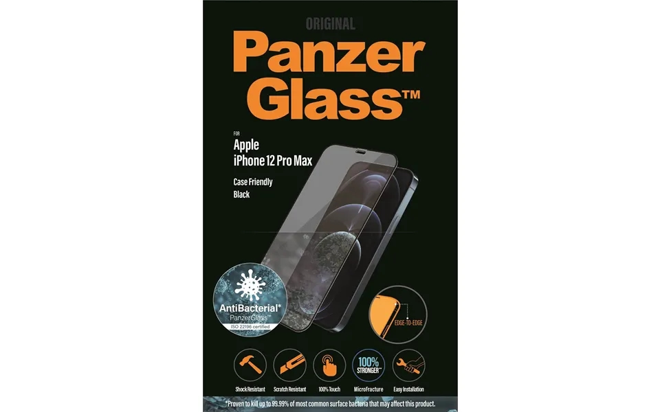 Panzerglass Apple Iphone 12 Pro Max - Black