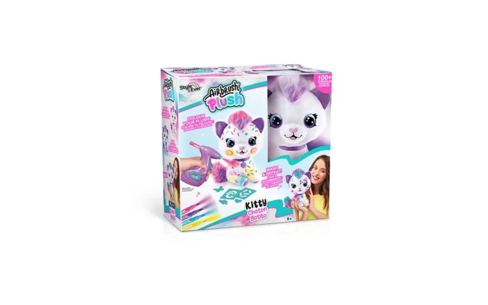Airbrush Plush Kattekilling