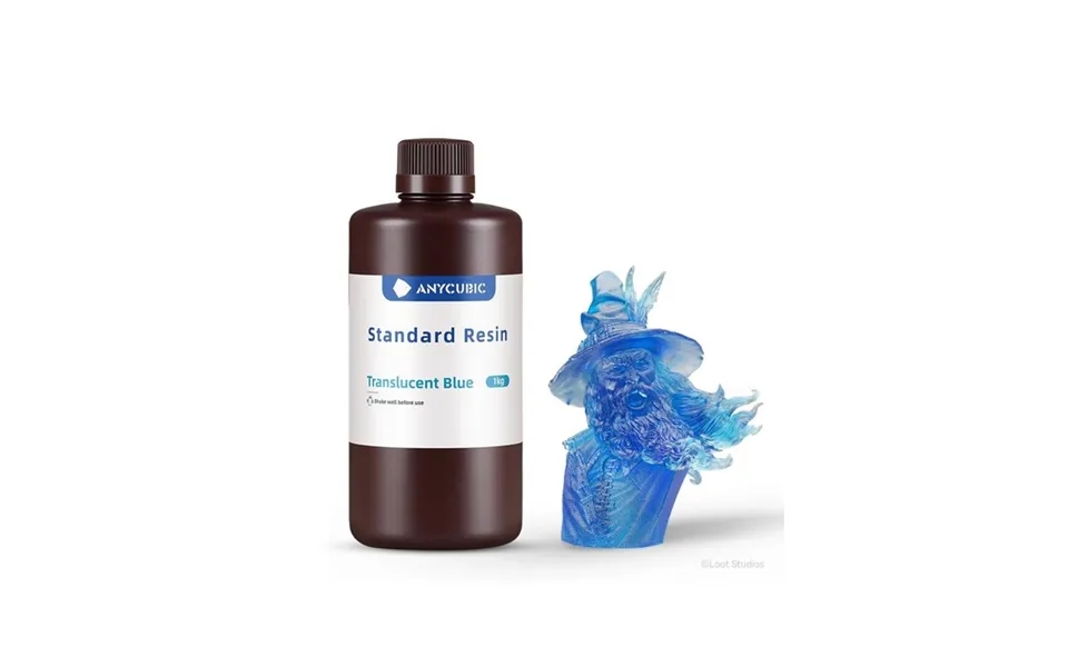 Anycubic Standard Resin 1 L Transluscent Blue