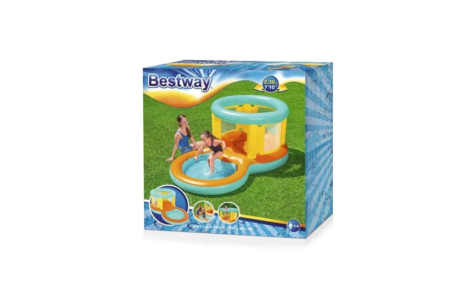 Bestway Bouncy Castle With Toddler Pool Jumptopia 239x142x102cm