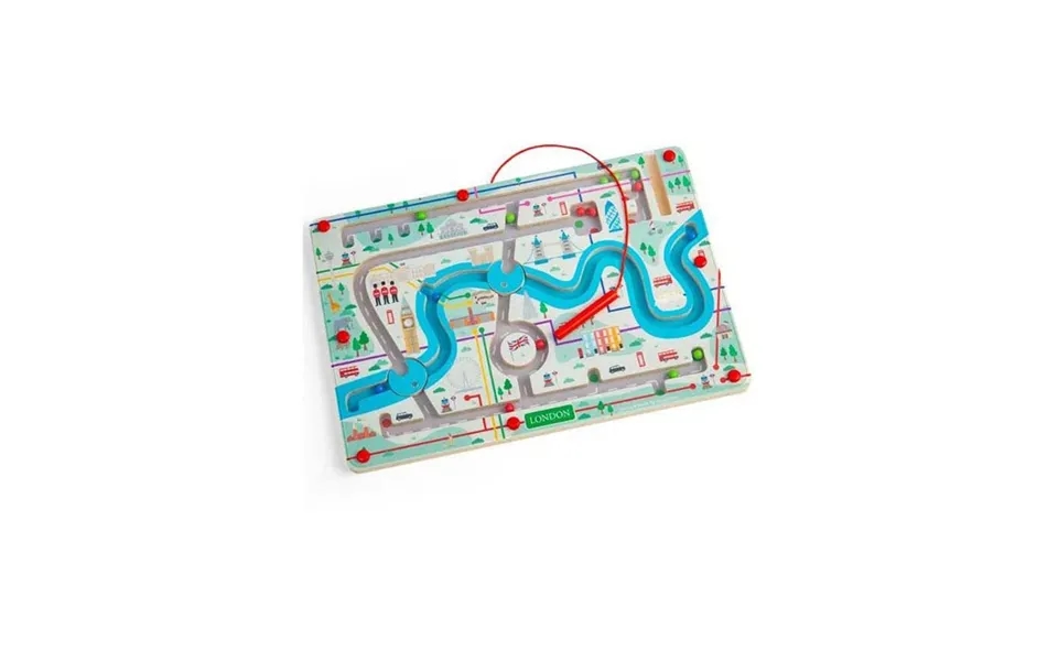 Bigjigs Wooden Magnetic London Maze