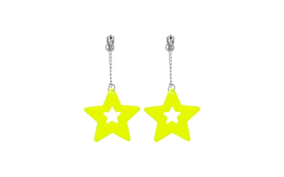 Boland - Earrings Neon Yellow