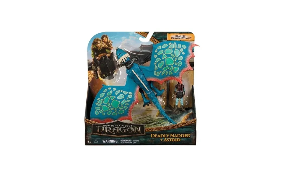 Dragons Movie Viking&dragon-deadly Nadder&astrid