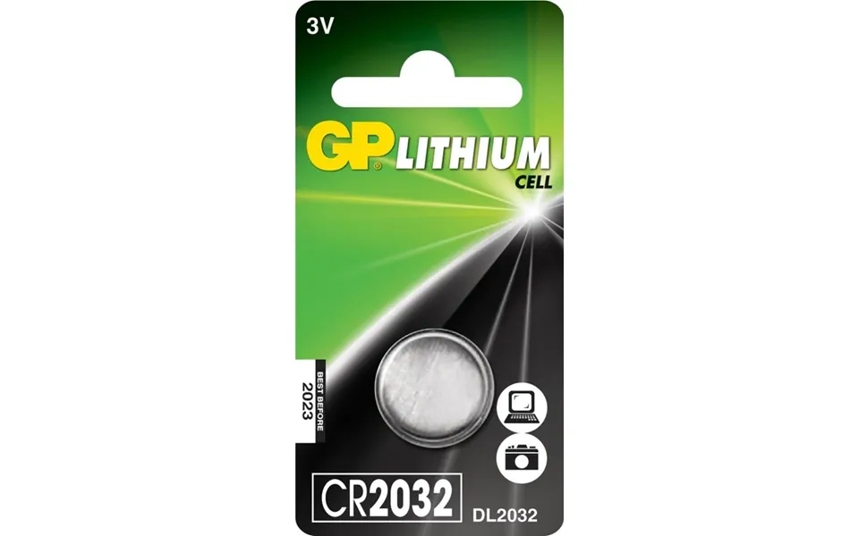 Gp Knapcelle Lithium Cr2032 3v - 1-pak