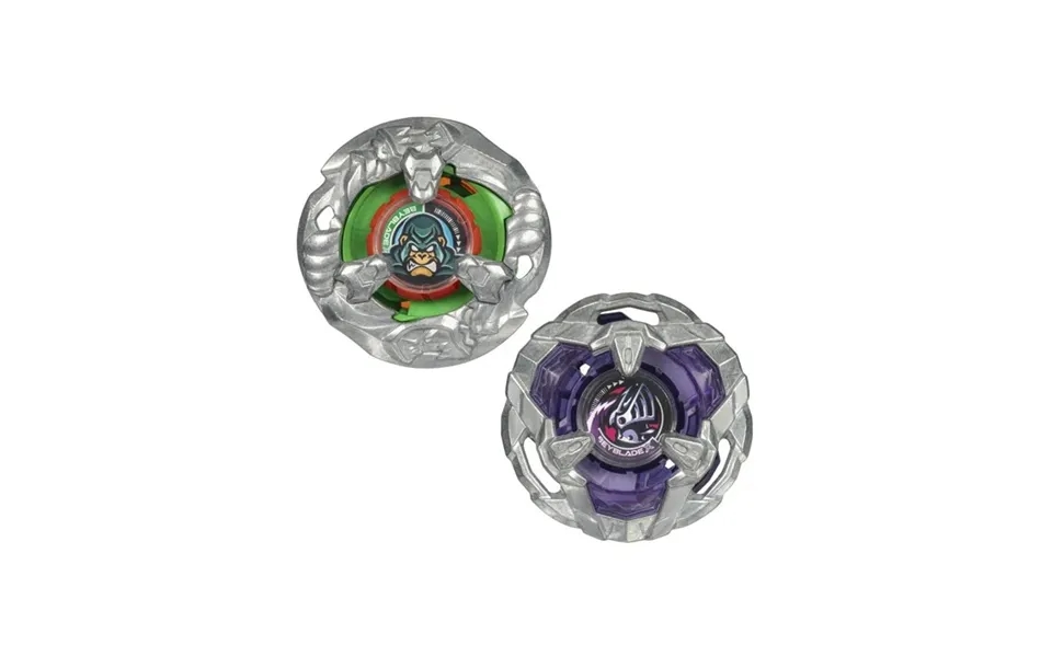 Hasbro Beyblade X Yell Kong 3-60gb And Helm Knight 5-80t Top Dual Pack Set