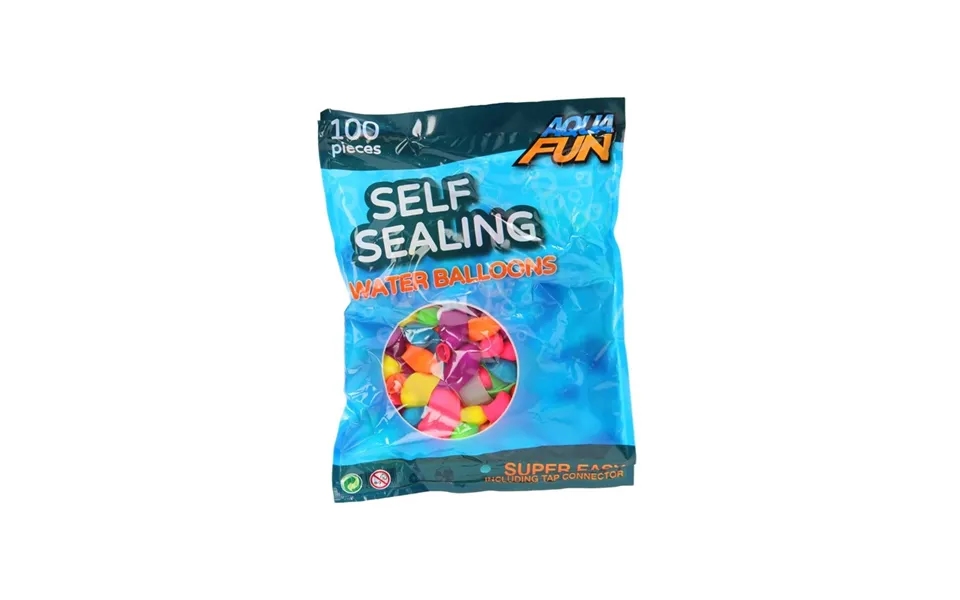 Johntoy Aqua Fun Self-locking Water Bombs 100 Pcs