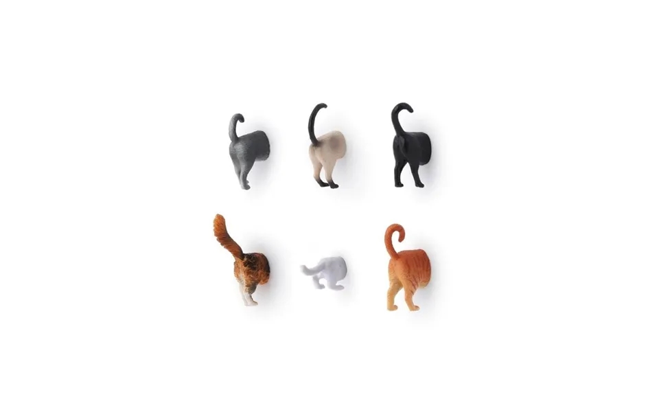 Kikkerland Cat Butt Magnets