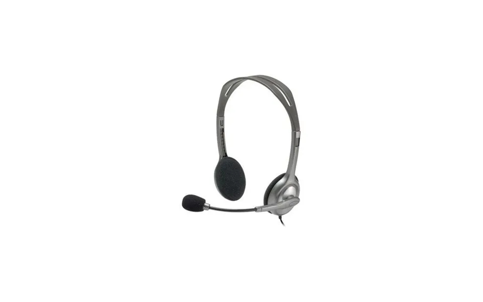 Logitech H110 Stereo Headset - Grey