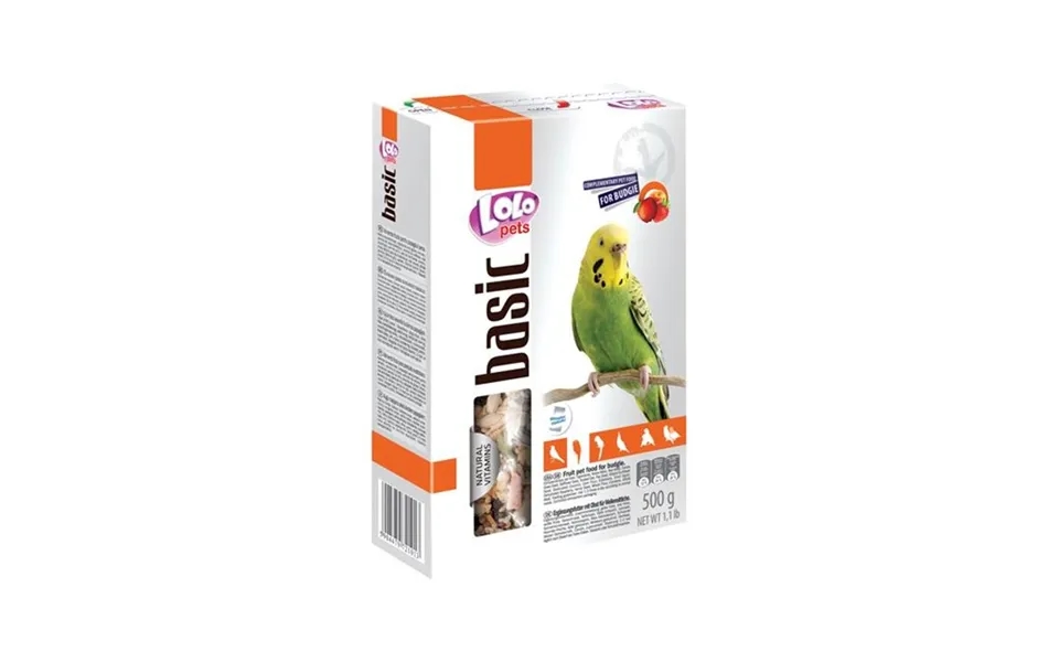 Lolo Pets Budgie Feed With Fruit 500g