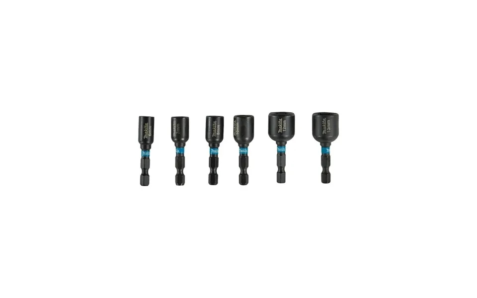 Makita E-15768 Impact Black Impact Socket Bit Set 6 Pieces