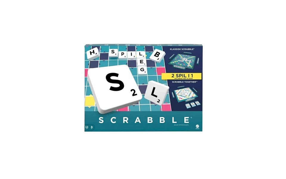 Mattel Scrabble Original Dk