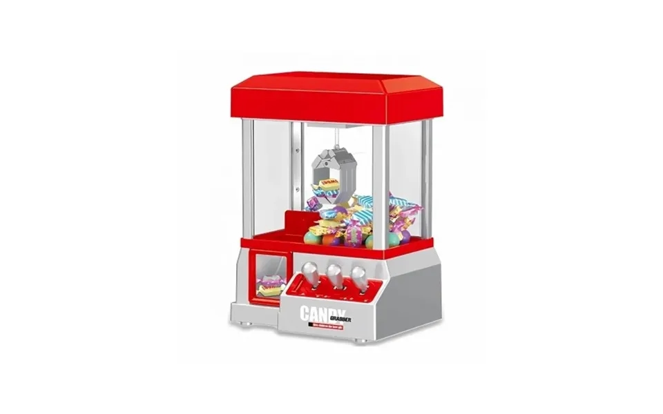Pro Candy Grabber Maskine - Mini Slikautomat Til Sjovt Spil For Børn Og Voksne