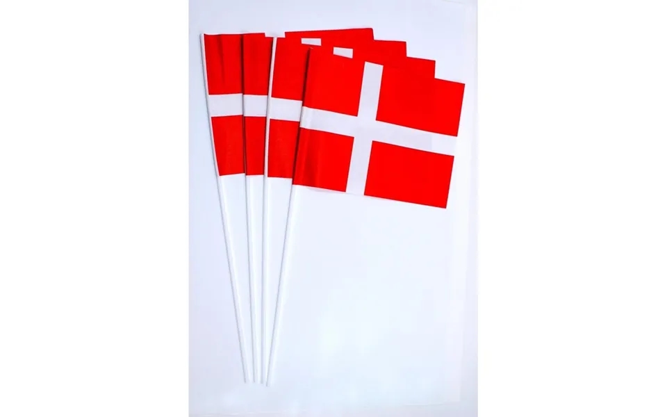 Scanseason Flag På Stang 15*10 Cm. 6 Stk.