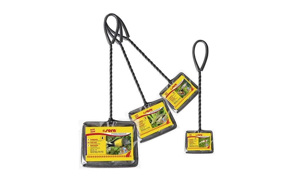 Sera Sera Fiskenet Sort Fin 12cm