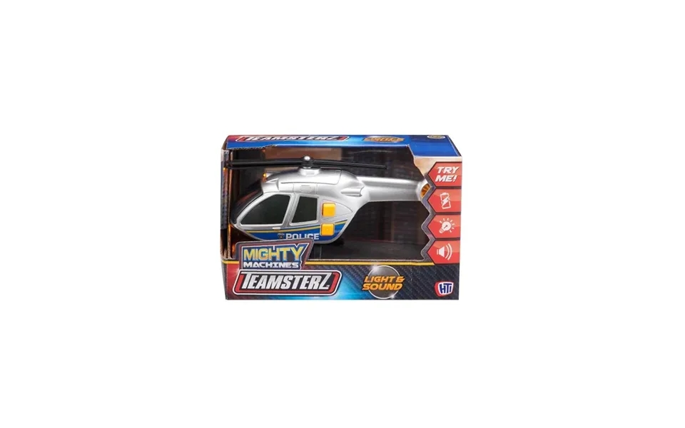 Teamsterz Mighty Machines Small Helicopter With L&s Toy