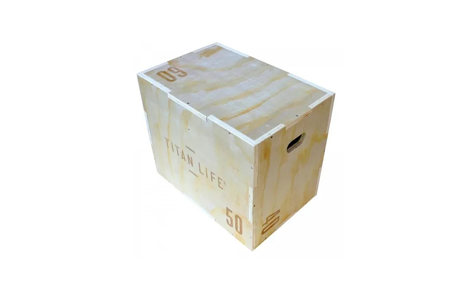 Titan Life Life Plyo Boxes Wooden