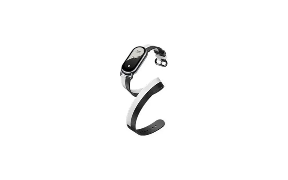 Xiaomi Smart Band 9 8 Double Wrap Strap - Black White