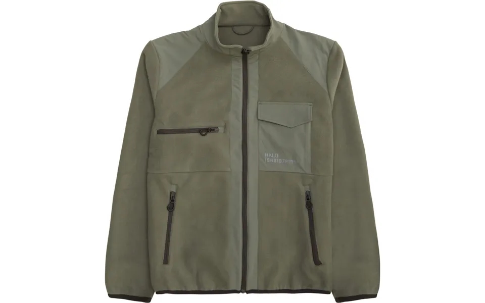 Paneled Fleece Jacket