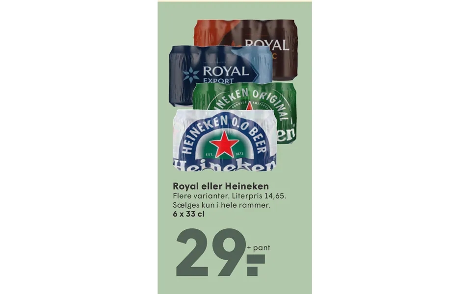 Royal Eller Heineken