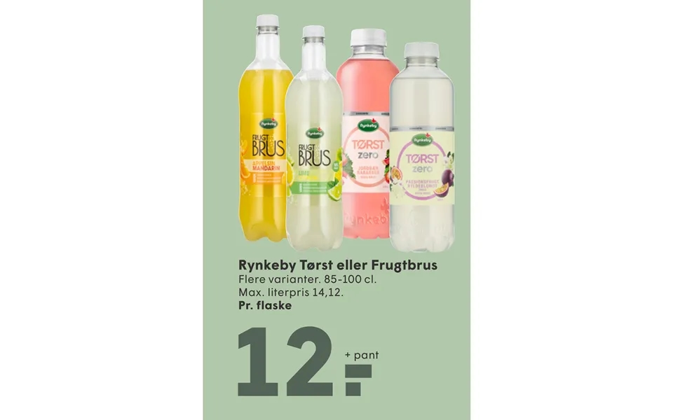 Rynkeby Tørst Eller Frugtbrus