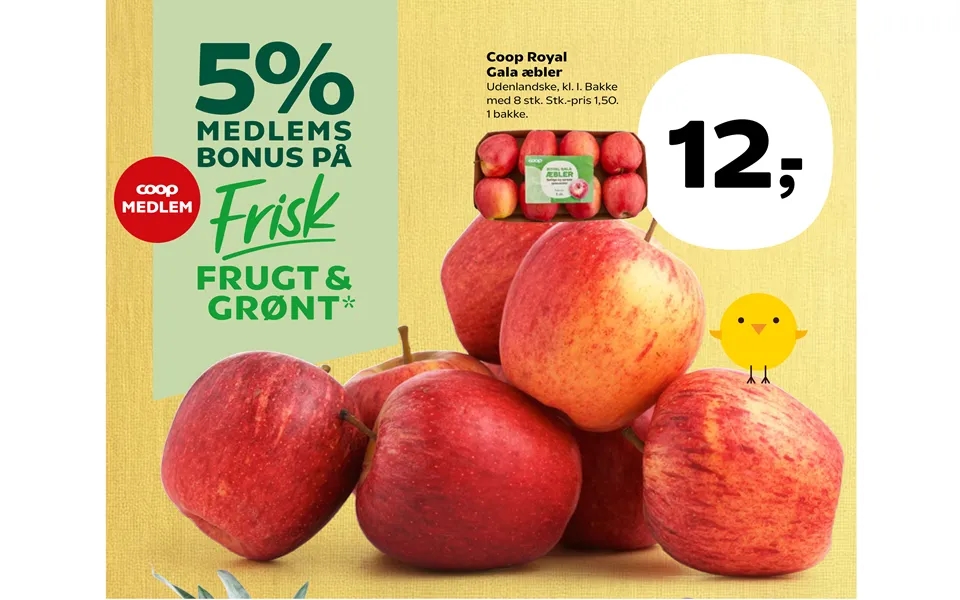 Coop Royal Gala Æbler