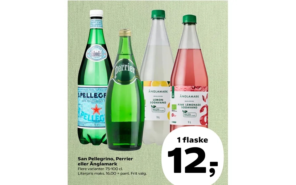 San Pellegrino, Perrier Eller Änglamark