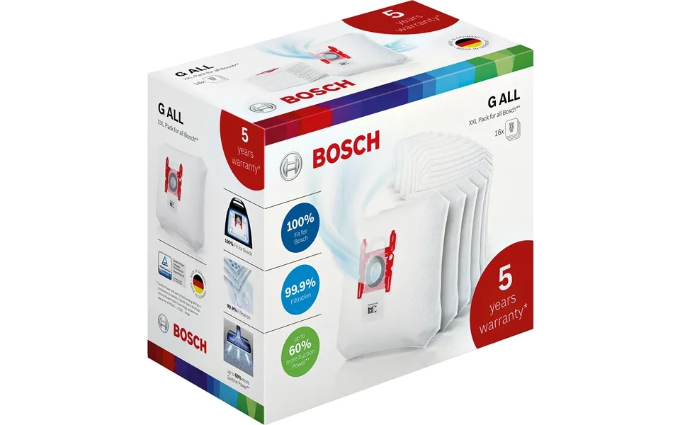 Bosch Støvsugerposer Bbz16wgall
