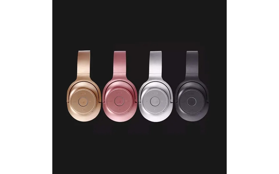 Bluetooth Headset St8 Mange Spændende Farver - Sort