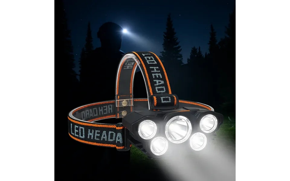 Pandelampe 300 Lumen 180â Justerbar Vinkel - 4 Lysfunktioner