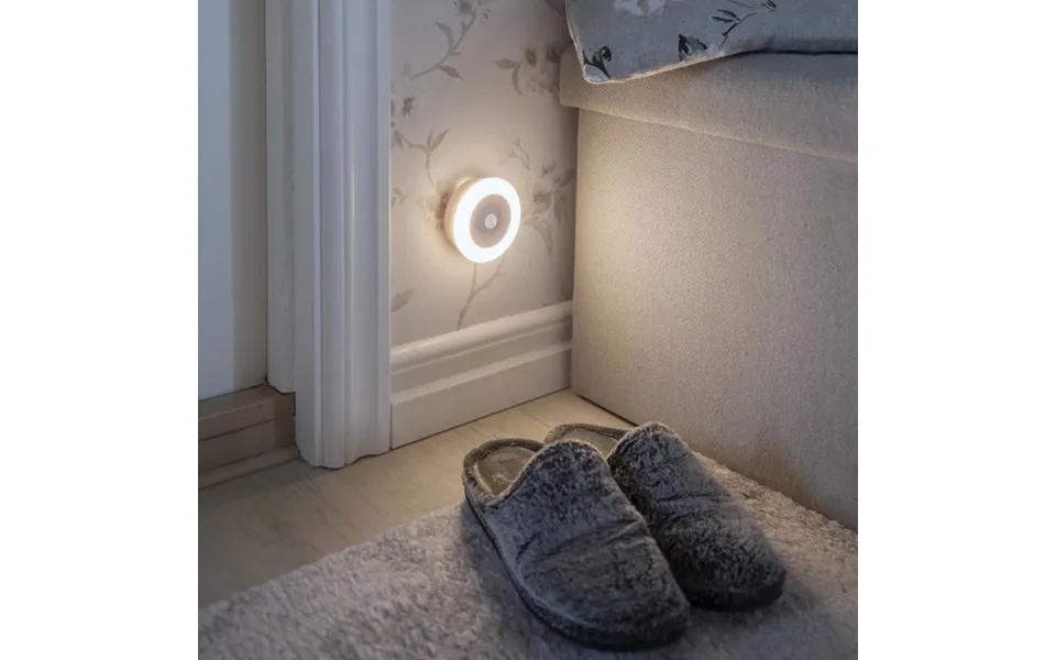 Batteridrevet Natlampe