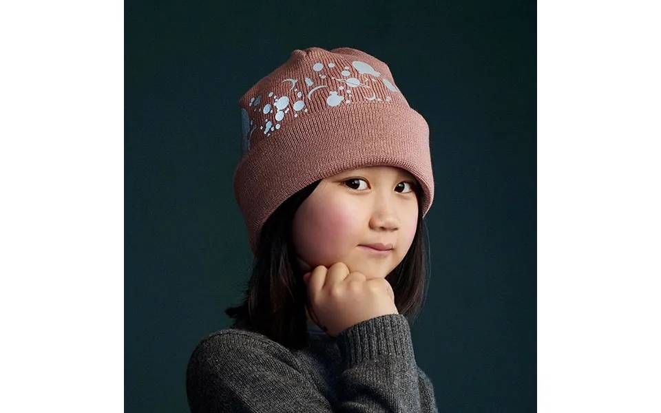 Hue Med Refleks - Børn Kosmos Lyserød